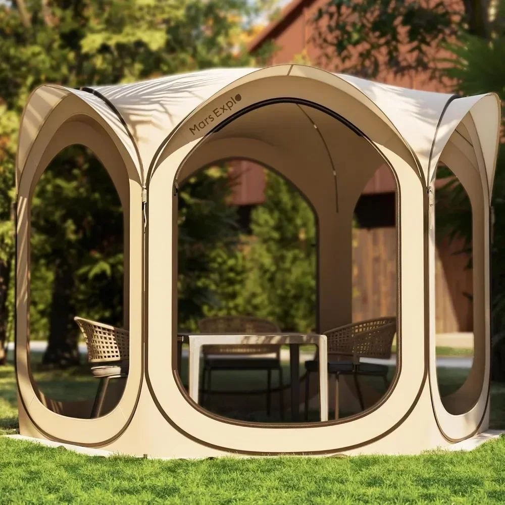 

Hot salesScreen Pop Up House Room Tent, Canopy Sun Shade Shelter for Camping, Patio, Backyard, Deck & Outdoor Activities, Portab