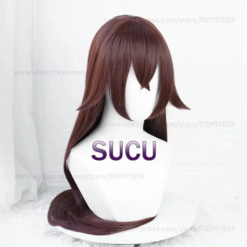 

Nene 2025 Game Genshin Impact Янтарный парик для косплея длиной 80 см аниме Cos парики термостойкие синтетические волосы аксессуары для Хэллоуина