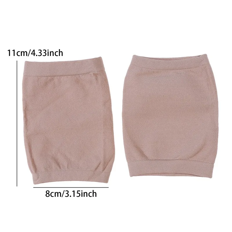 1/2 Para Skarpetek na Pięty Ochrona Stóp Nawilżające Przeciw Otarciom Przeciw Wysuszaniu Przeciw Pękaniu Krótkie Skarpetki na Pięty Nakładki Ochronne na Pięty