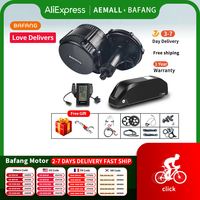 Bafang-Mid Drive Motor Kit, Electric Bicycle, Ebike Conversion Kit, 8Fun, BBS02, BBS02B, 13Ah 20Ah Battery, 500W, 36V, 48V