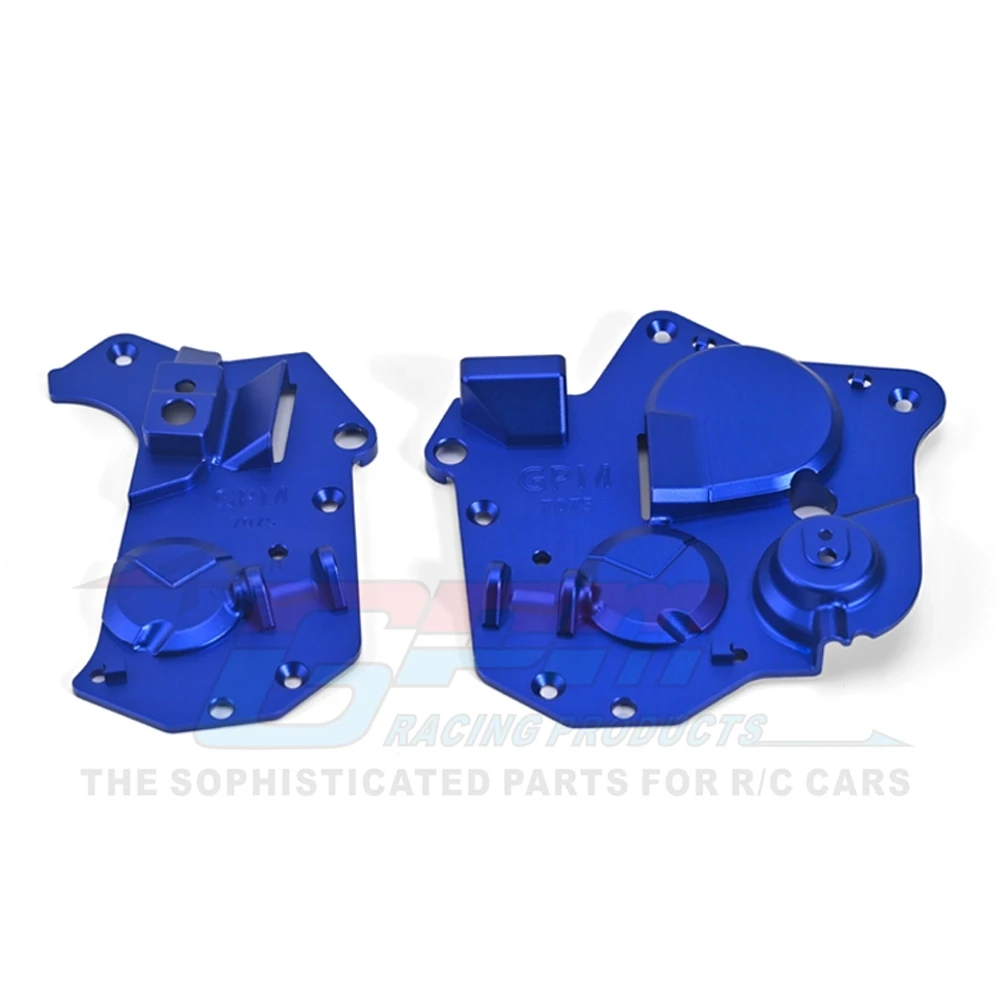 GPM per LOSI 1/4 PROMOTO-MX PROMOTO-SM FXR MOTO RC Auto Accessori di Aggiornamento Telaio In Metallo di Alluminio Set di Copertura Laterale LOS261014
