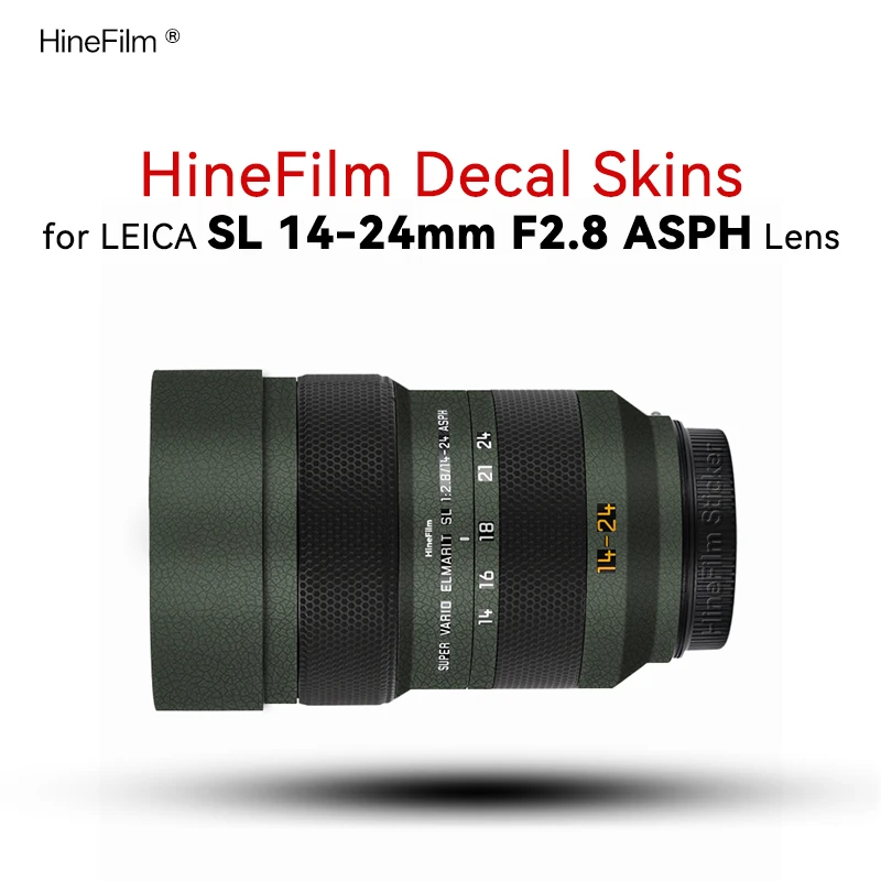 

Customized Skin for Leica Super Vario Elmarit SL 14-24 f2.8 Lens Skin 14 24 Lens Wrap Skin 14-24 f2.8 Sticker 1424 Protector