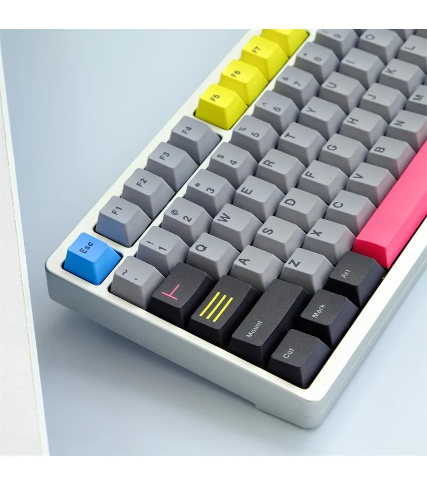 

Keycap 129 keys PBT original highly sublimated mechanical keyboard keycap