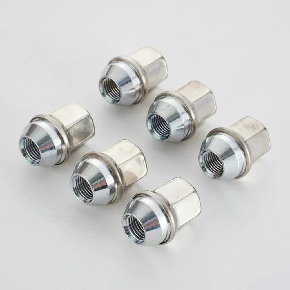 38mm  height  hex  22mm  m14x1.5  Lug Nuts  for Wrangler Gladiator Grand Cherokee  Ram 1500 2500 Factory Wheels  7/8 Hex