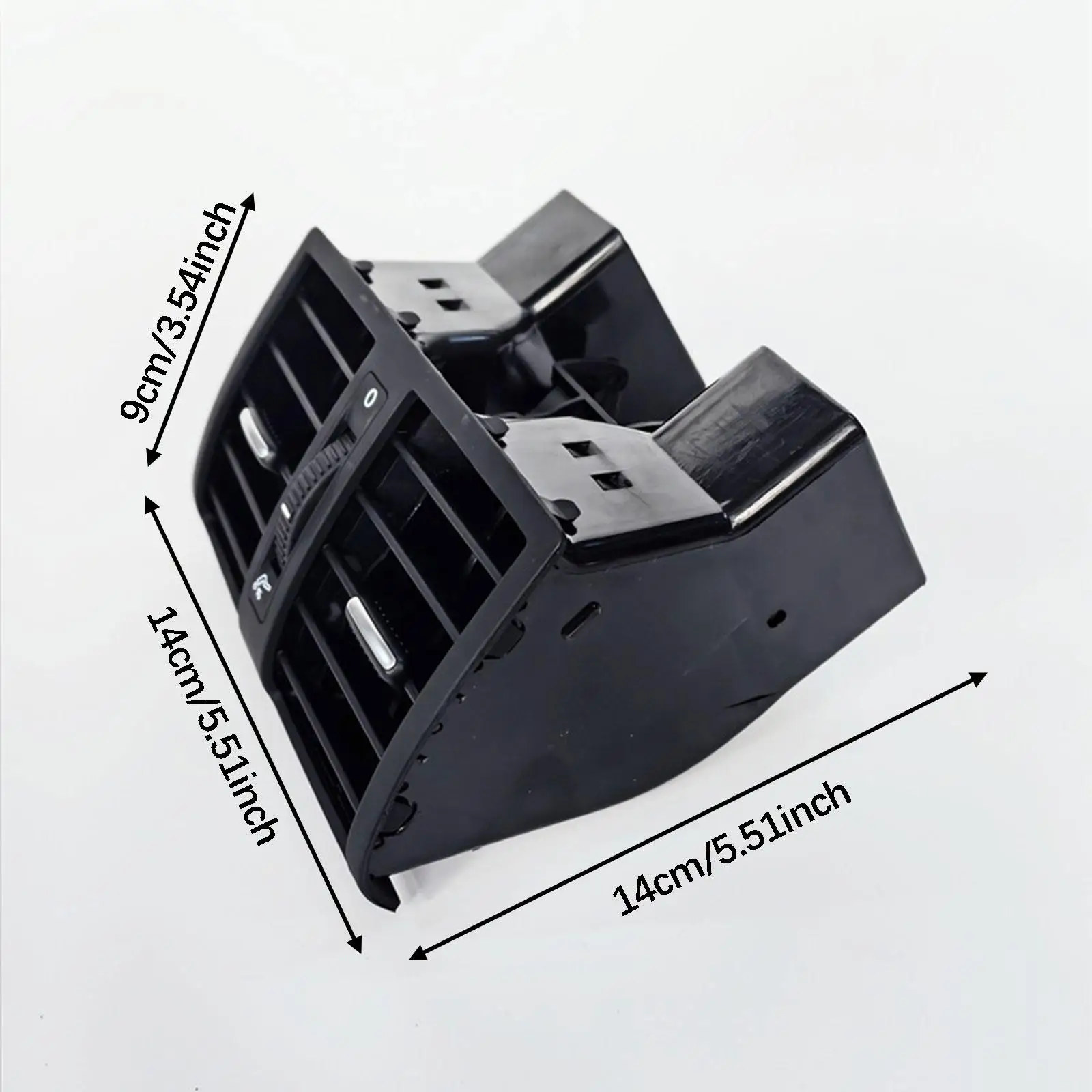 

Rear AC Vent Outlet Spare Parts Stable Performace Accessories Easy to Install Car Air Outlet for Touran 2004-2019 Modes