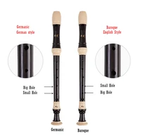 Alto Recorder of Germanic and Baroque, 8 Hole Clarinet, F Key Vertical Flute, Musical Instruments 6