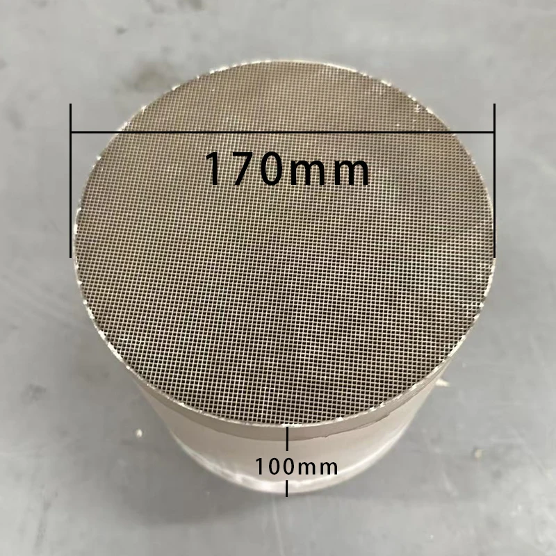 170x100mm Diesel Catalyst DOC Diesel Oxidation Catalyst Diesel Oxidation Catalyst 400cspi Honeycomb Ceramic Catalytic Inner Core
