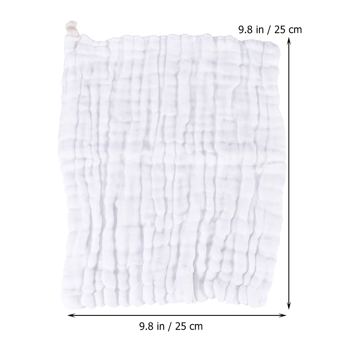 

4 Pcs 6 Layers Cotton Gauze Baby Bibs Super Soft Absorbent Quick Dry Muslin Burp Cloths Pre Washed Newborn Face Washcloth Cotton