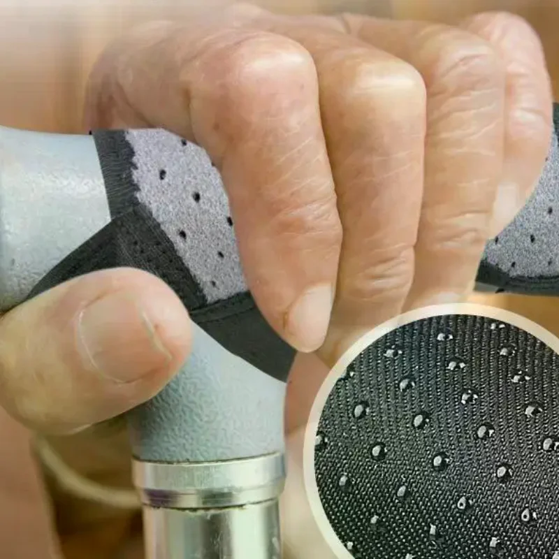 Forearm Crutch Hand Grips Non Slip Cushion Pads for Handles Ergonomic Relief Medical Mobility Aid for Daily Walking Needs
