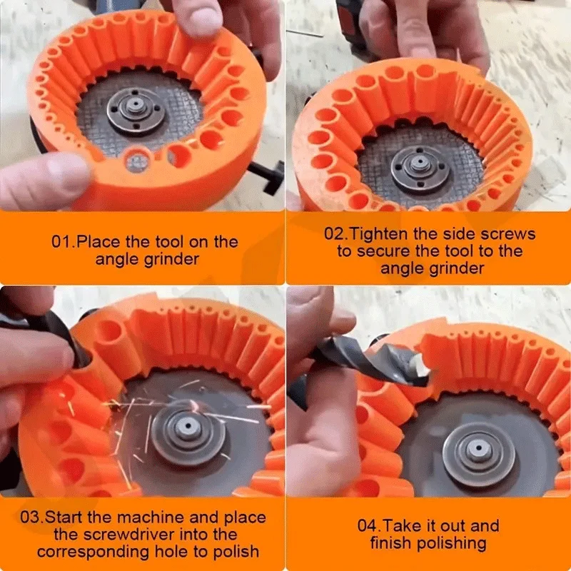 Multipurpose Drill Bit Sharpener Grinder Portable Drill Polishing Grinding Tool Powered Drill Bit Tool Parts For All Bits Old