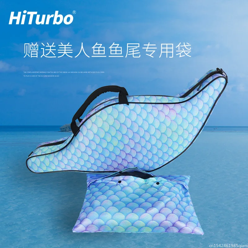 New Mermaid Diving Webbed Bag One Shoulder Free Outdoor Beach Portable