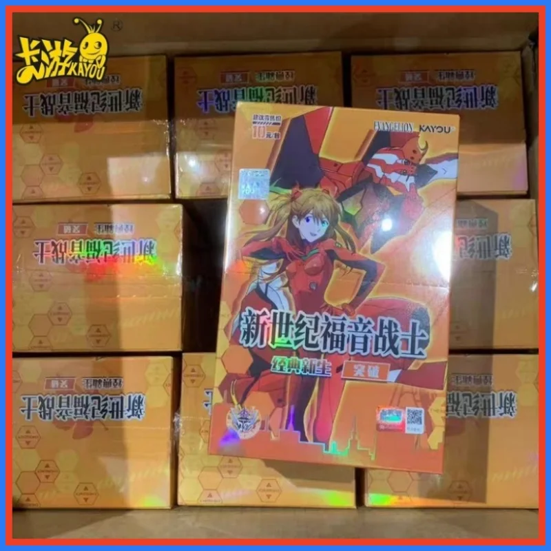 new-kayou-genuine-neon-genesis-evangelion-eva-animated-movies-cartoon-game-collection-card-peripheral-children's-toys-holiday