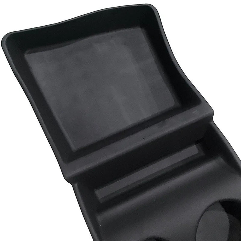 

A04E-Car Silicone Storage Box Console Container Center Insert Box Cup Storage Box Holder For Tesla Model S 2012-2017