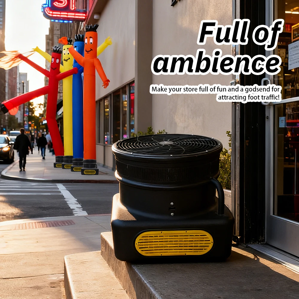 الكهربائية نفخ أنبوب منفاخ 950 واط عيد الميلاد السماء راقصة منفاخ التجارية الهواء راقصة منفاخ مروحة الإعلان في الهواء الطلق منفاخ