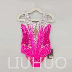 LIUHUO Rhythmic Gymnastics Leotard Competitive Cheerleading Performance For Children