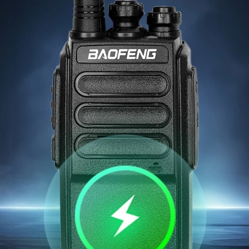 Baofeng BF-999S جهاز اتصال لاسلكي مضاد للسقوط ومضاد للتدخل في الهواء الطلق فندق الأمن جهاز اتصال داخلي لاسلكي صغير محمول باليد أصلي