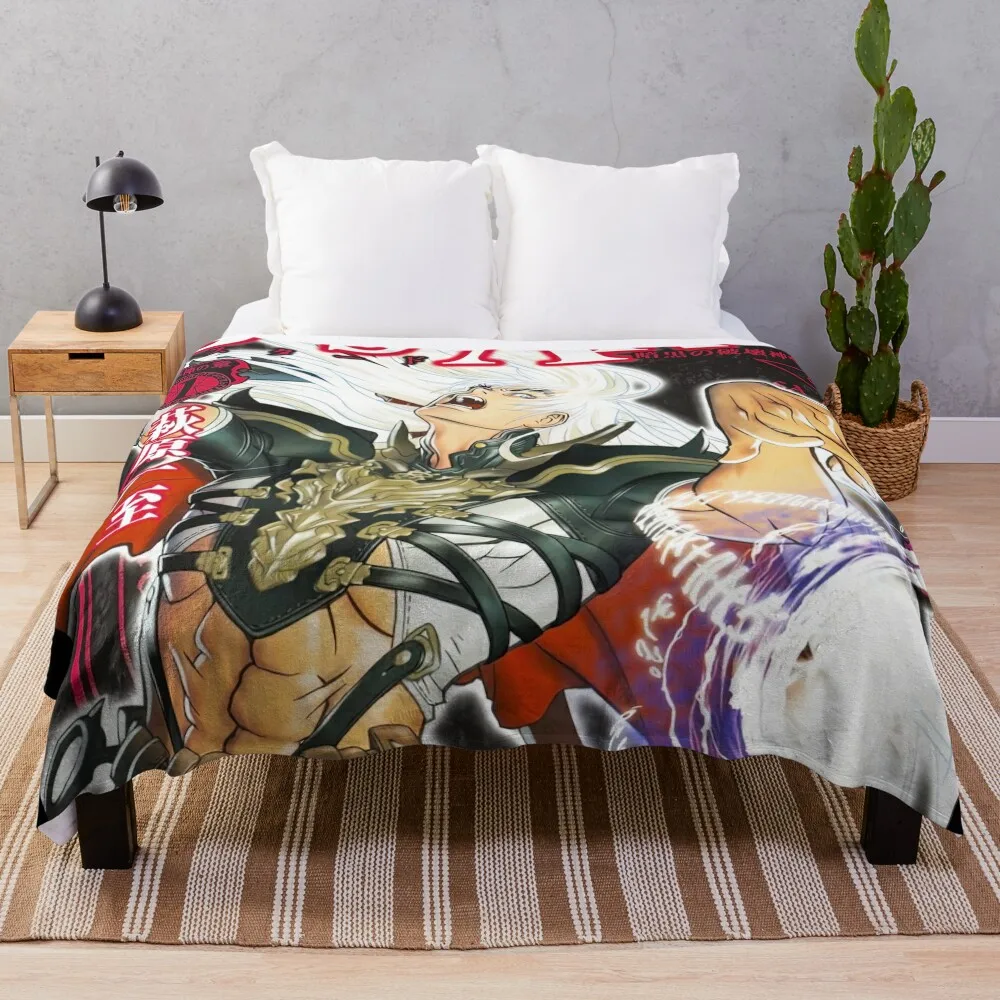 Bastard Dark Schneider Throw Blanket manga decorative blankets and throws Blankets