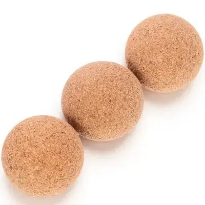 

3Pcs Mini Foosball Cork Balls Wood Material Smooth Surface Comfortable Grip for Indoor Table Foosball Games Home School Break