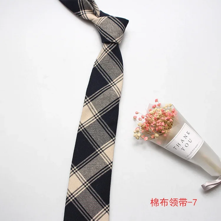 Linbaiway الرجال سليم التعادل عادية القطن منقوشة رباطات للرقبة للرجل نحيل مصمم ضيق الزفاف ربطة العنق Corbatas Gravatas Para