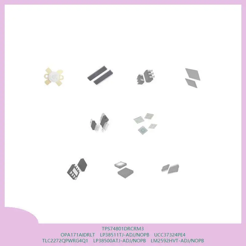 

TPS74801DRCRM3 OPA171AIDRLT LP38511TJ-ADJ/NOPB UCC37324PE4 TLC2272QPWRG4Q1 LP38500ATJ-ADJ/NOPB LM2592HVT-ADJ/NOPB
