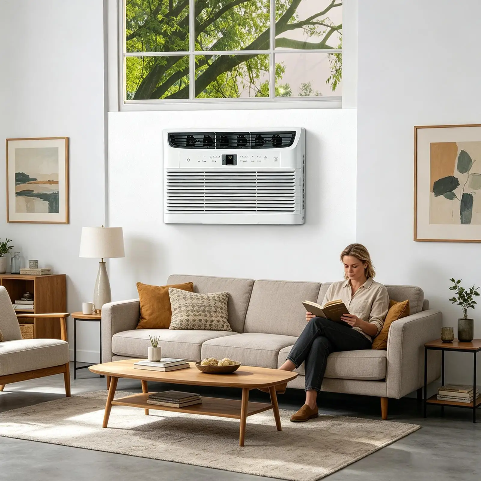 Air Conditioner Side Panels Soundproof Air Conditioner Cover Insulation AC Side Panel For Home Bedroom Living Room Office Dorm