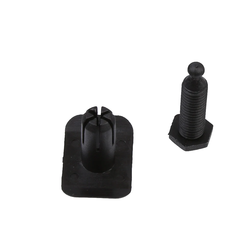 Mazda Door Trim Panel Retainers Fasteners Clips Black Plastic Mounting Kit for Mazda 323 MX5 RX7 RX8