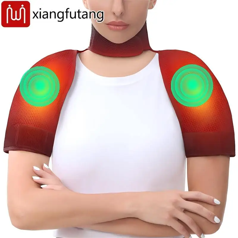 

AirLayer с подогревом, поддержка плеч, шеи, вибрационный массажер для плеч, снимает замороженное боль в плечах, мобильные проблемы, тепло плеча