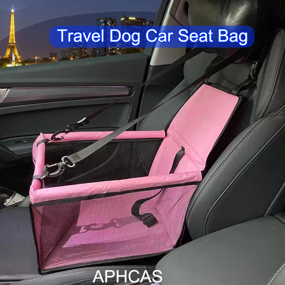 

Dog Car Seat Cover Pet Carriers Folding Hammock Foldable Travel Pet Carriers Bag Basket Carrying for Cats Dog Stable Car Seat