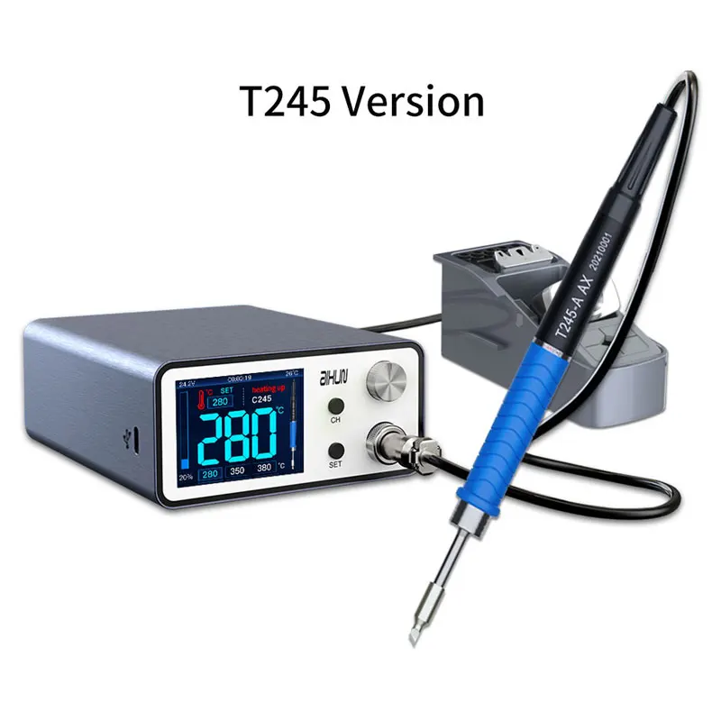 

AIXUN T3A Smart Soldering Station With T245 Handle Welding Iron Tips for Mobile Phone Welding BGA Repair Platform