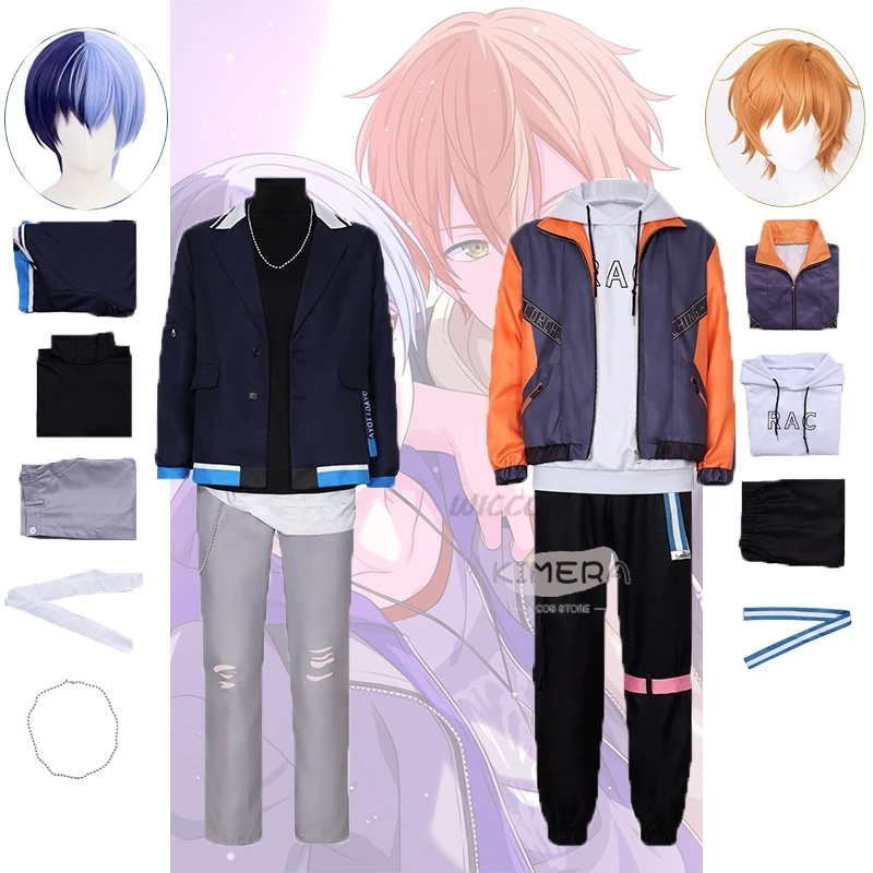 

Anime game Project Sekai Colorful Stage Vivid BAD SQUAD BAD DOGS Aoyagi Toya / Shinonome Akito Cosplay Costume Wig