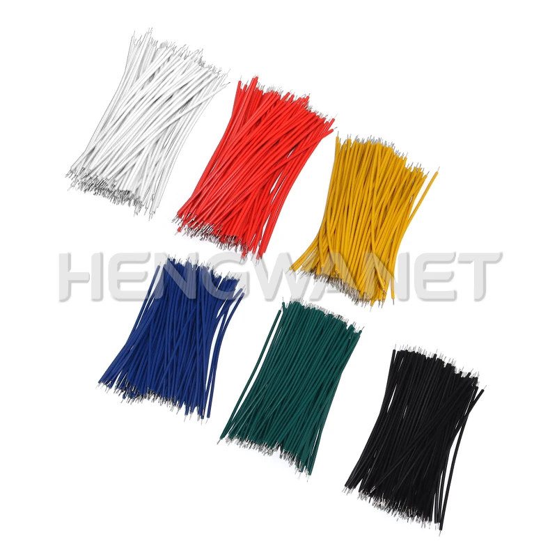 24 AWG Tinned Copper Electronic Jumper Wire For PCB And Breadboard Cable 6 Colors