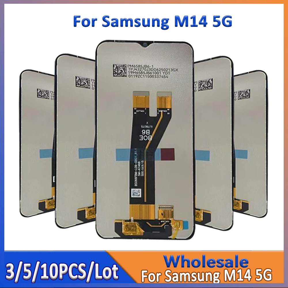 

Wholesale 3/5/10 Pieces/Lot For Samsung M14 5G LCD Screen Touch Assembly Display