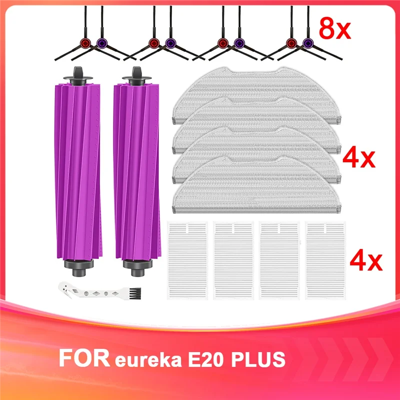 A74G-Kit Aksesori untuk Suku Cadang Pengganti Eureka E20 Plus untuk Filter Hepa Eureka E20 Plus