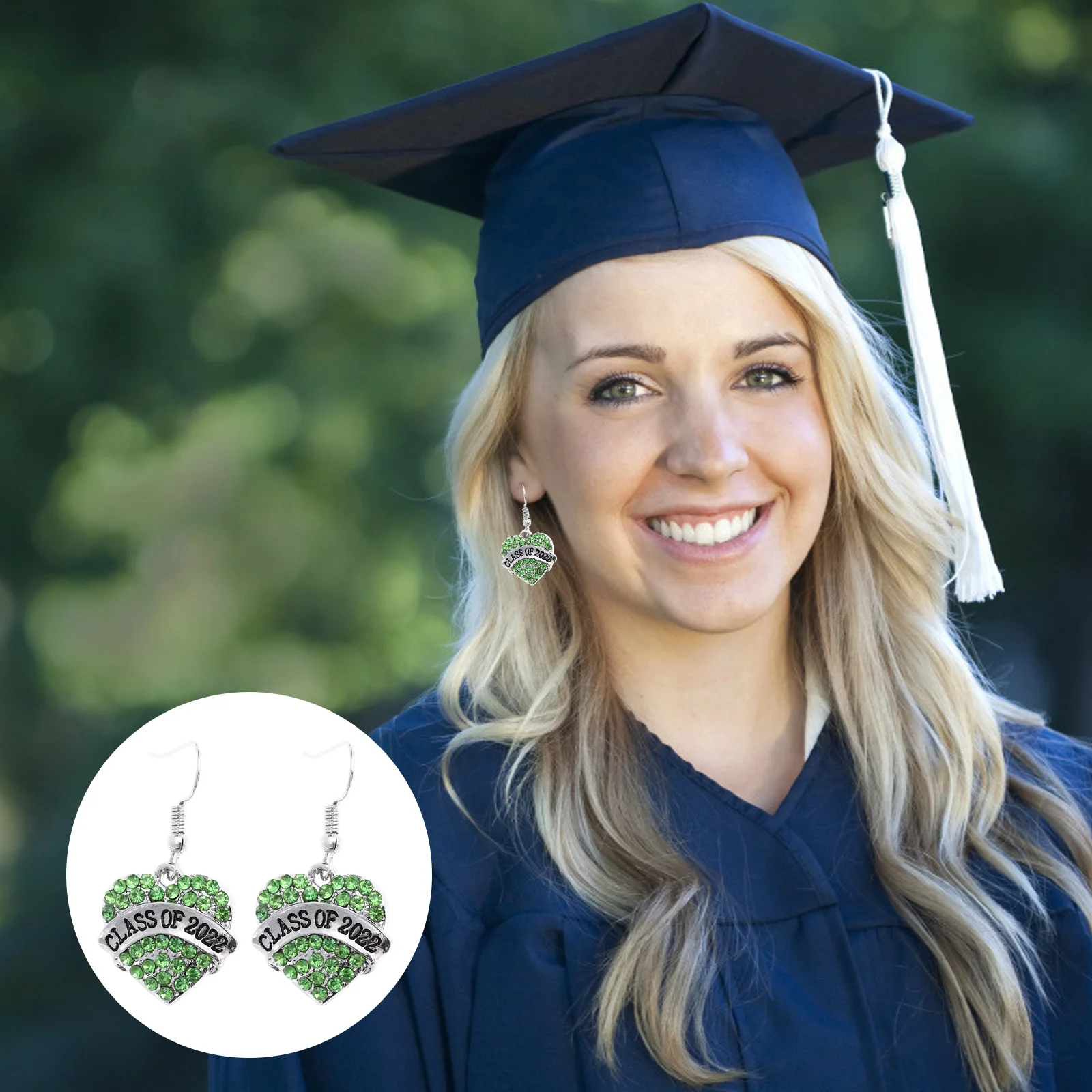 Ювелирные изделия, выпускные серьги «Любовь», мисс сердце для женщин, аксессуар из цинкового сплава