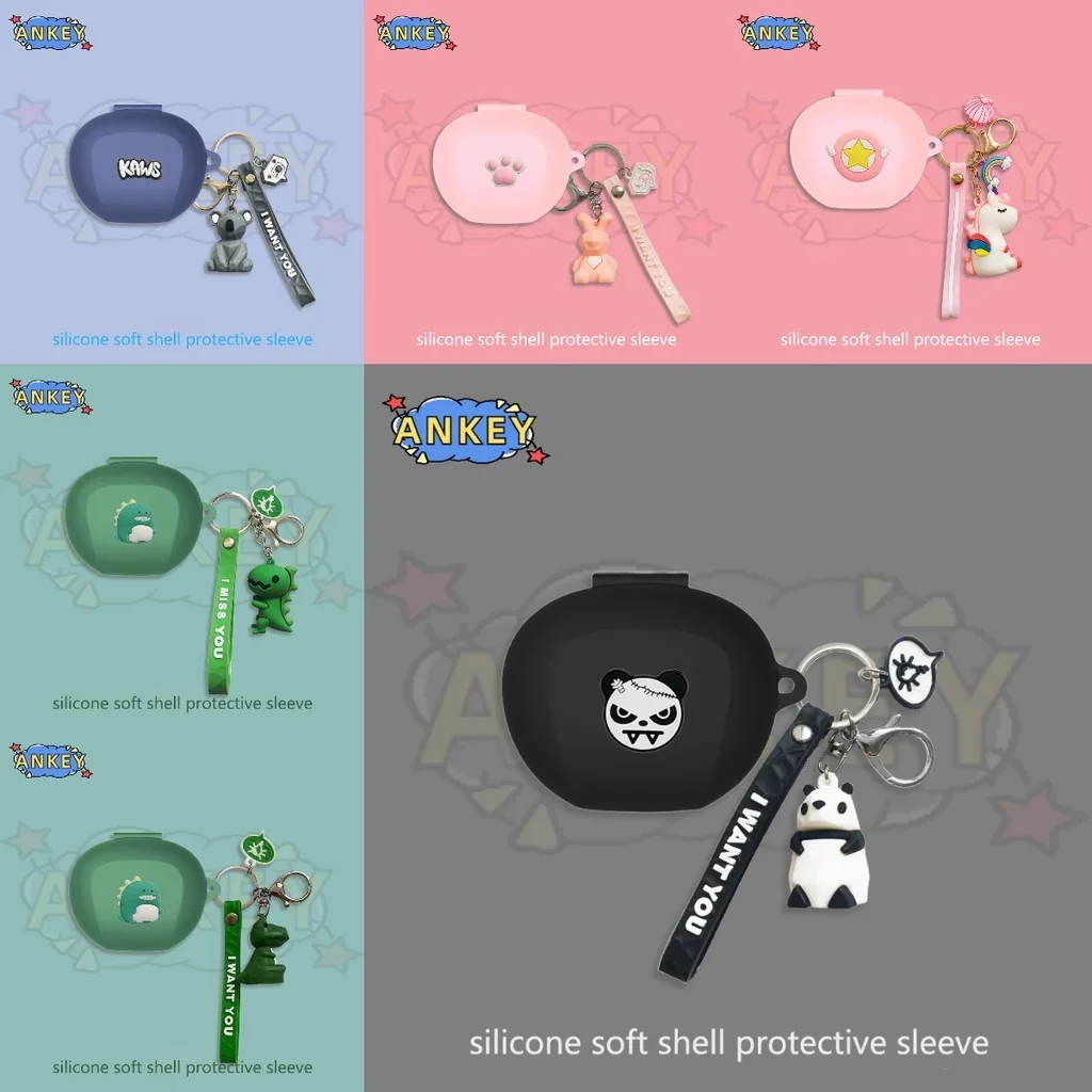 Coque de protection souple en silicone pour écouteurs Edifier TWS NB2 Pro NeoBuds Pro2 Pro S, belle housse de téléphone dinosaure, écouteurs de sauna Coque de protection souple en silicone pour écouteurs Edifier TWS NB2 Pro NeoBuds Pro2 Pro S, belle housse de téléphone dinosaure, écouteurs de sauna