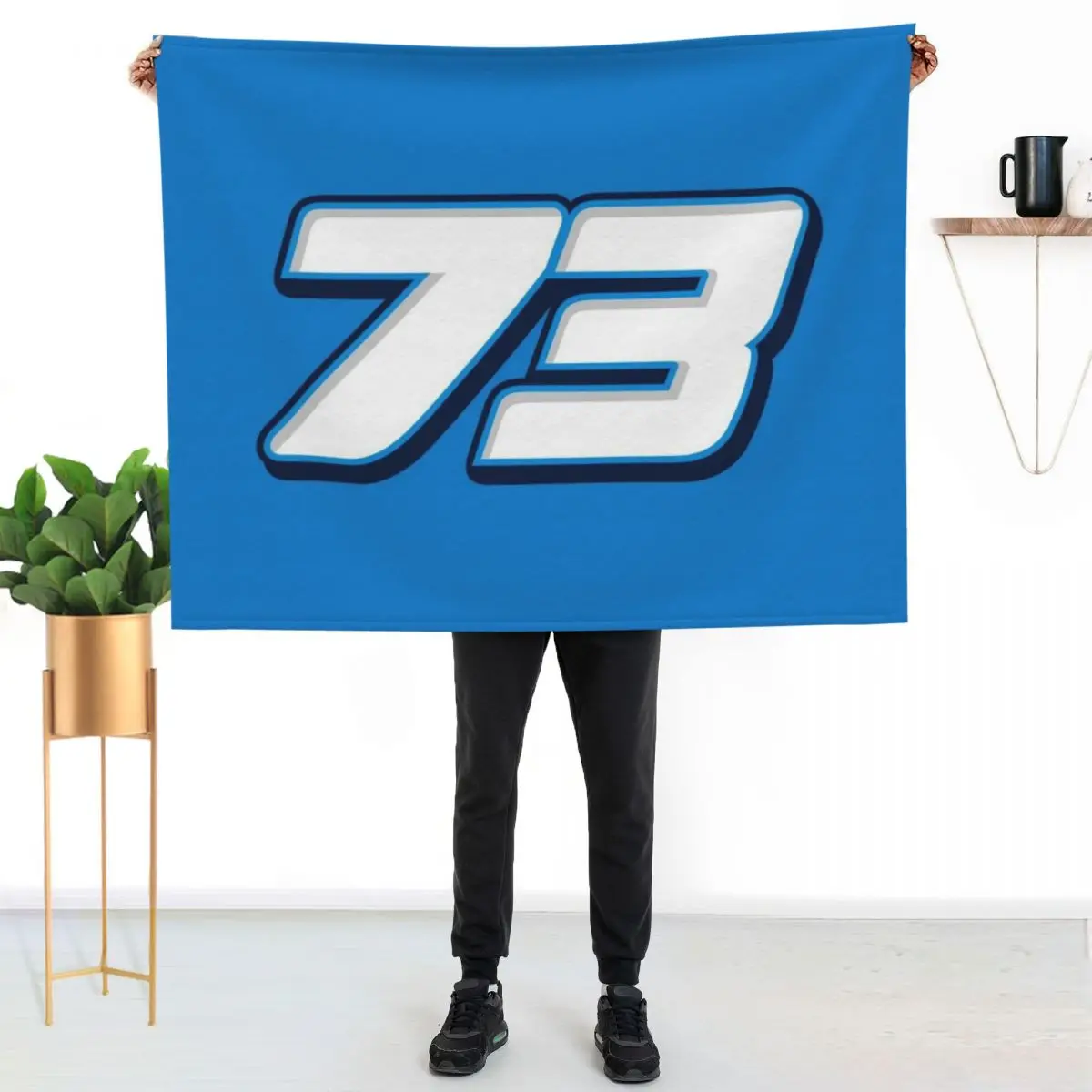 

73-Alex-icon Throw Blanket Soft Warm Blanket Gift for Men Women Adults