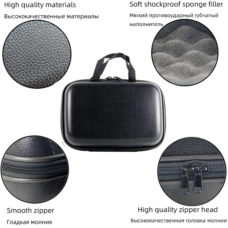 Fishing Bag Spinning Reel Case Cover Leather Fishing Reel Bag Shockproof Waterproof Fishing Tackle Storage Case