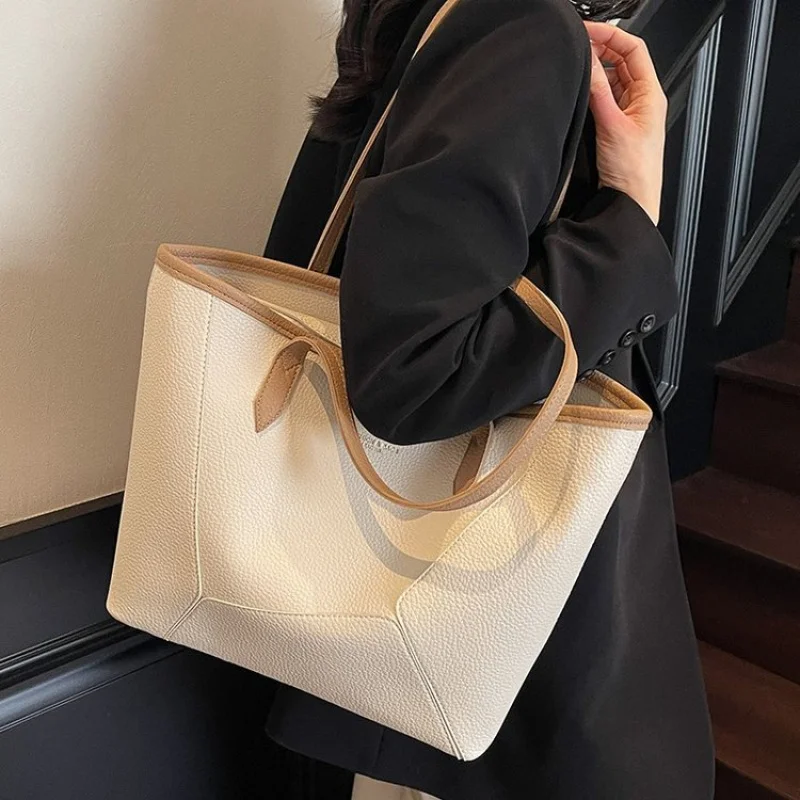 

Элегантно-шикарная новинка 2025 года, женская роскошная брендовая кожаная сумка на плечо, известный дизайнер, популярная простая классика ​