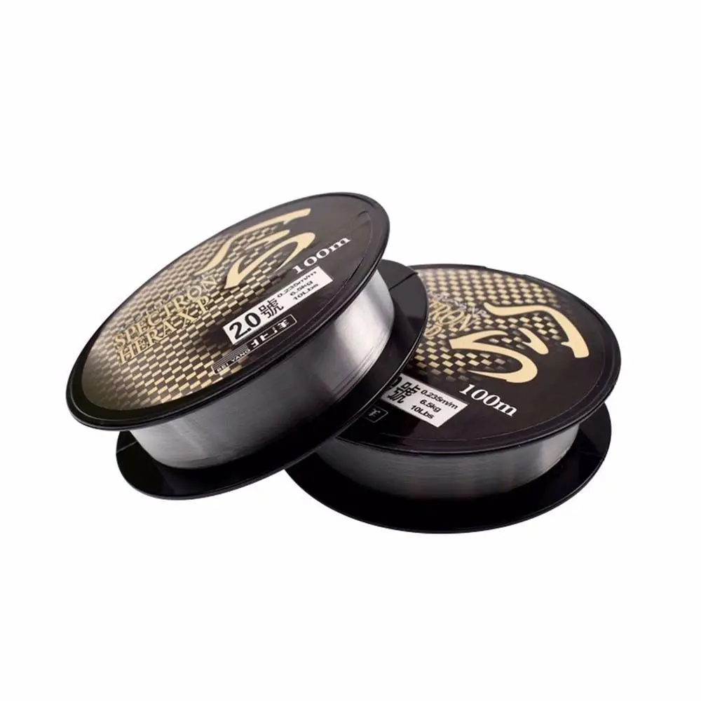 مادة قوية للغاية من النايلون باس الأسماك حيدة سمك الشبوط صيد السمك معالجة الصيد اكسسوارات الخط الرئيسي خيط صنارة الصيد #4