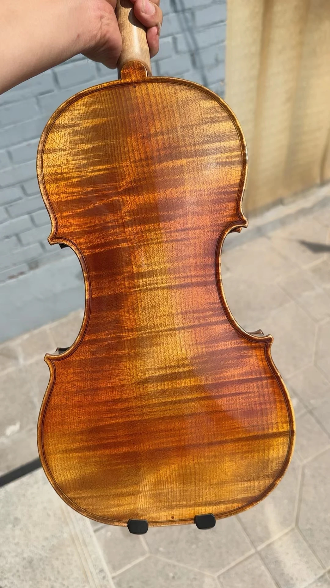 

Clearance Promotion Price All-European Spruce Handmade 4/4 violin Stradivarius vintage oil varnish Professional violino with bow