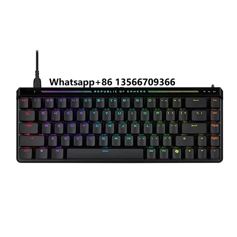 

ROG Falchion ACE HFX Magnetic Switch 8K 65% Wired ABS Gasket FPS Keyboard for Laptop UV Rt Trigger New USB Mechanical Desktop