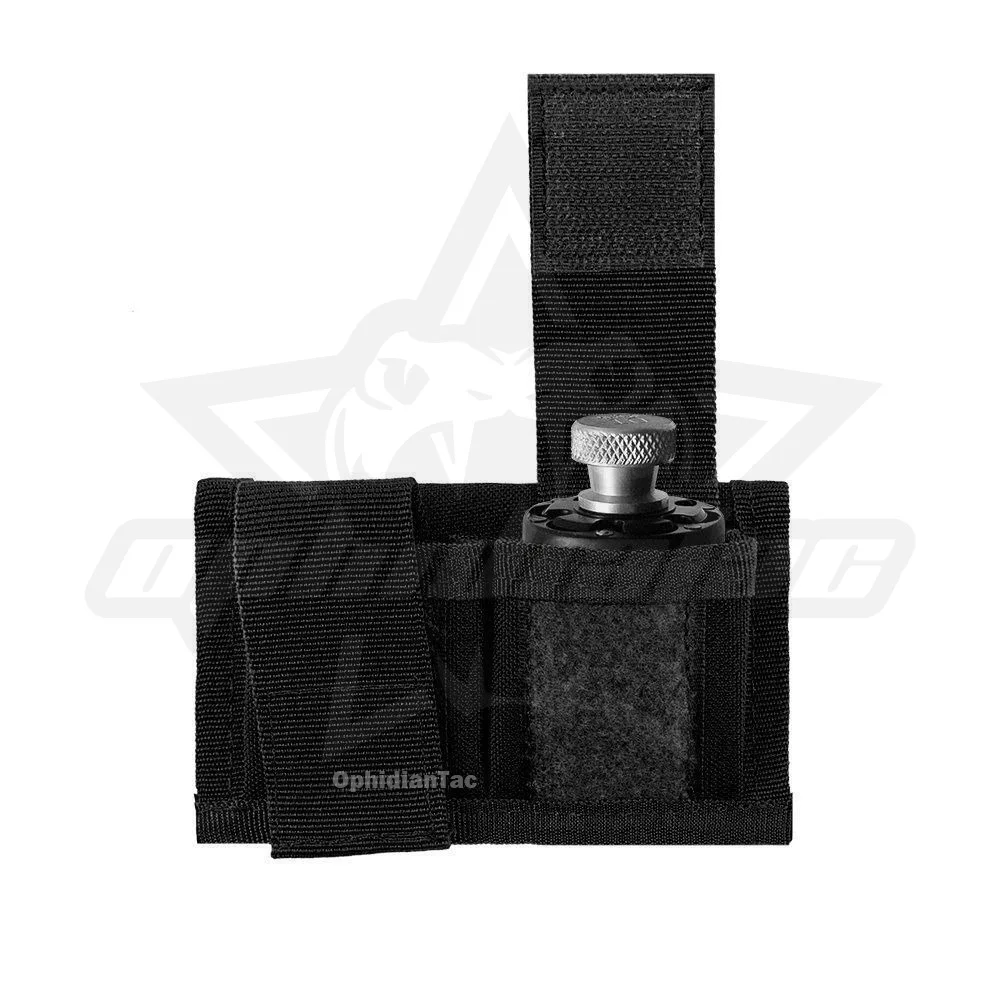 MOLLE new revolver hand clip bag outdoor left and right universal interchangeable accessory bag hanging bag