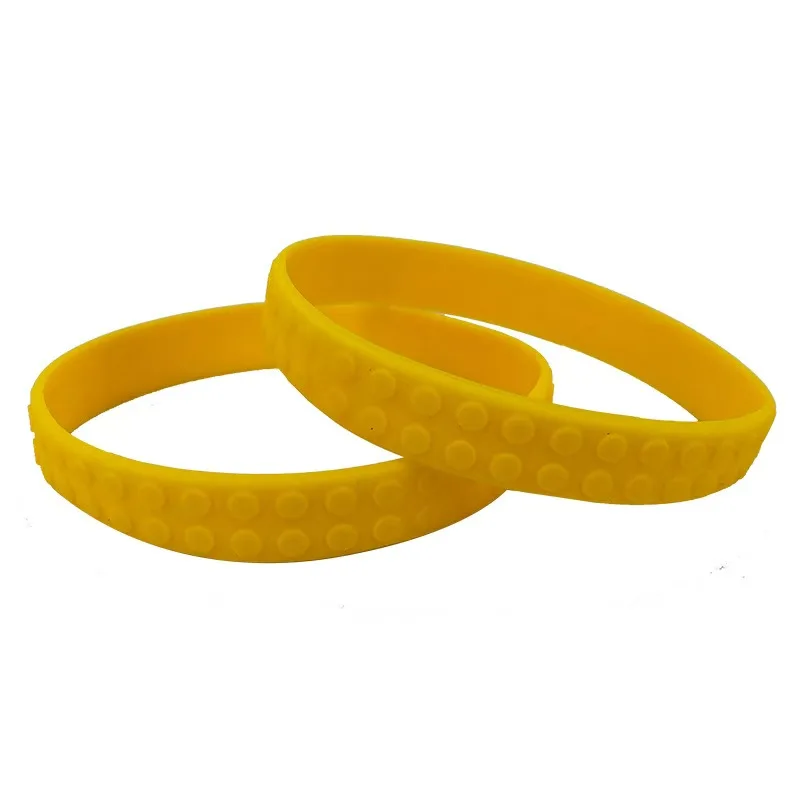 10/20/30 قطعة أساور بنة هدايا الحفلات ، أساور سيليكون من الطوب ، لضيوف الهدايا ، جوائز الكرنفال ، مستلزمات أعياد الميلاد