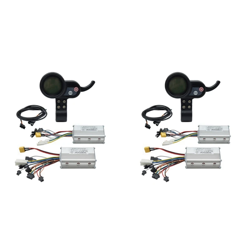 2Set Electric Scooter Dual Drive Controller JP 48V 52V 60V 25A 50A Brushless Controller AB Front Rear Drive Controller