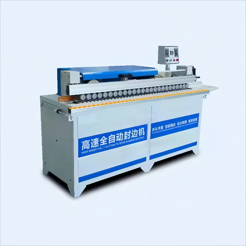 Fully Automatic Wood Edge Banding Machine Portable Trimming And Polishing Device For Furniture Edges