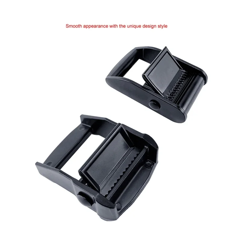 Aluminum Alloy Buckle for Tie down Cargoes Strap Fixed Tensioner Ratchet Buckle 25/38mm Car Tension Rope Buckle