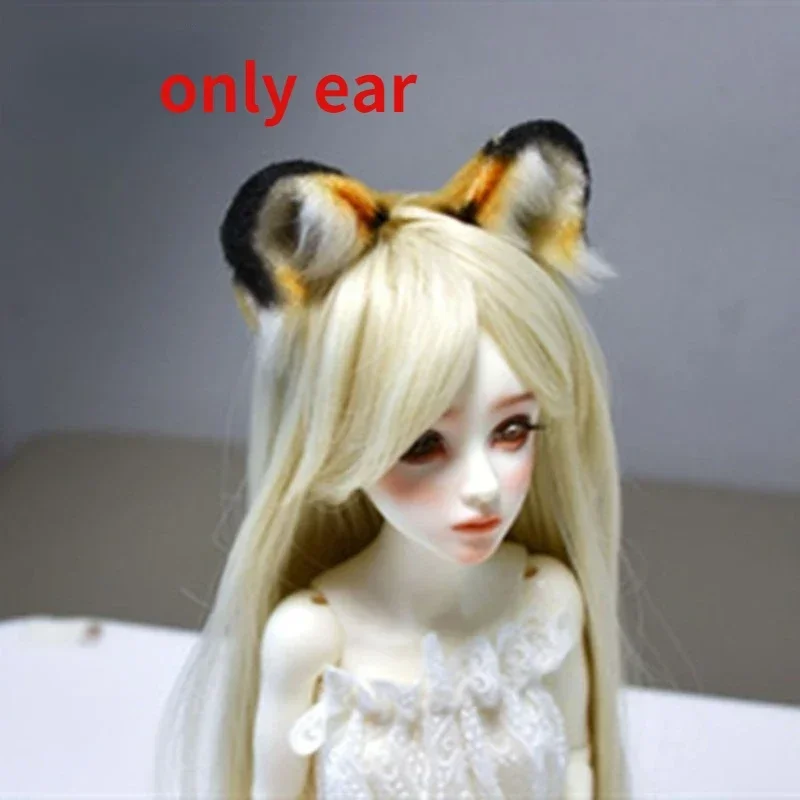 

BJD Tiger Ear Animal Ear Doll with Doll Accessories 1/3 1/4 1/6 BJD Cute Cute Cosplay Limited Cos Gift