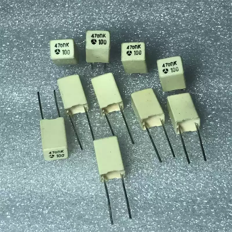 

10-100 шт. французский Thomson TPC 0,47 мкФ 470N 474 100 В поляризационный пленочный конденсатор 5P