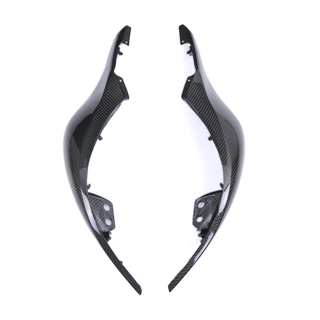 Para suzuki gsx1300r hayabusa 2021-2024 motocicleta 100% pura fibra de carbono painéis laterais do assento traseiro cobre cauda carenagem acessórios