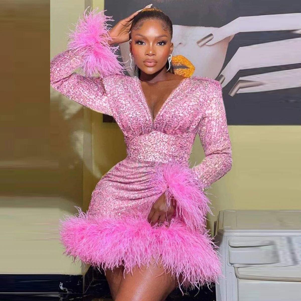 Sparkly Pink Sequin… - image